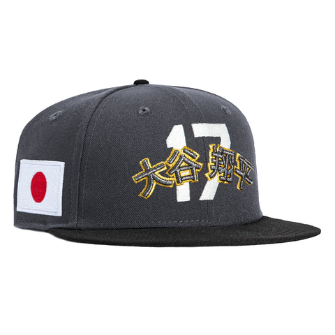2TONE OHTANI KANJI JPN FLAG GPH/BLK/MGD New Era