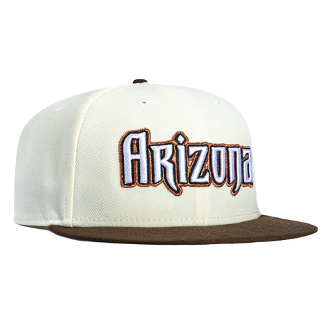 2TONE DBACKS 07 WORD WHT/BRN/MCP New Era