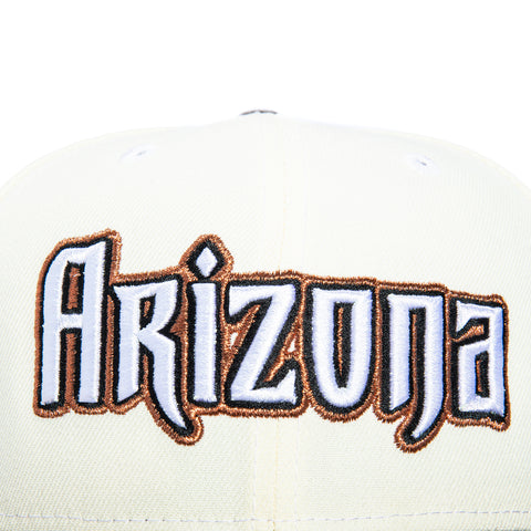 2TONE DBACKS 07 WORD WHT/BRN/MCP New Era