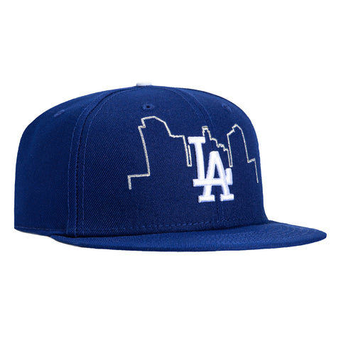 New Era 59Fifty Los Angeles Dodgers Skyline Hat - Royal New Era