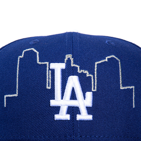 New Era 59Fifty Los Angeles Dodgers Skyline Hat - Royal New Era