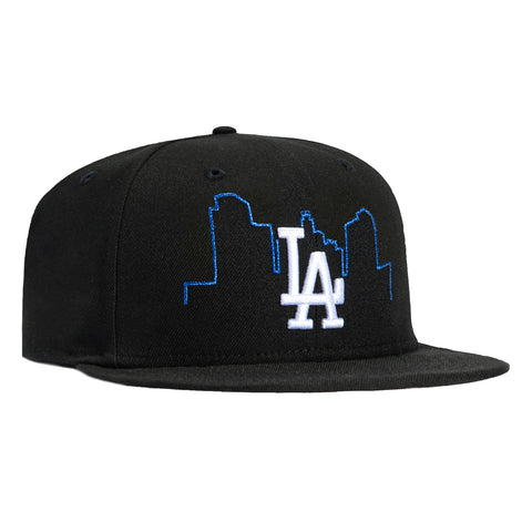 New Era 59Fifty Los Angeles Dodgers Skyline Hat - Black New Era