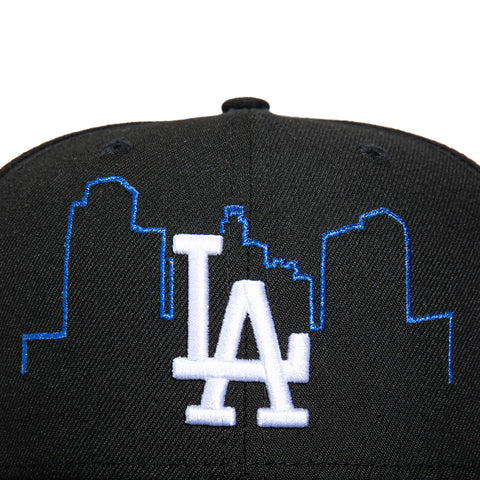New Era 59Fifty Los Angeles Dodgers Skyline Hat - Black New Era