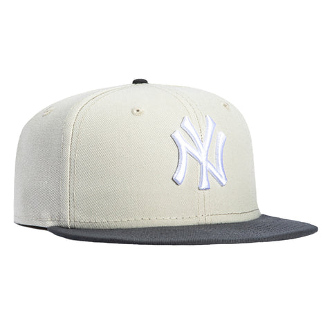 New Era 59Fifty New York Yankees Hat - Stone, Graphite, White New Era