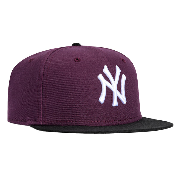 Casquette New Era 59FIFTY New York Yankees – Marron/Violet, 96873, Neuve Avec étiquettes
