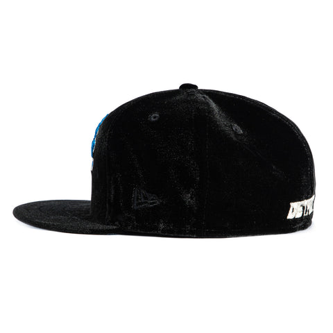 BASS SQUID LBL UV 5950 LIONS 75TH VELVET BLK New Era