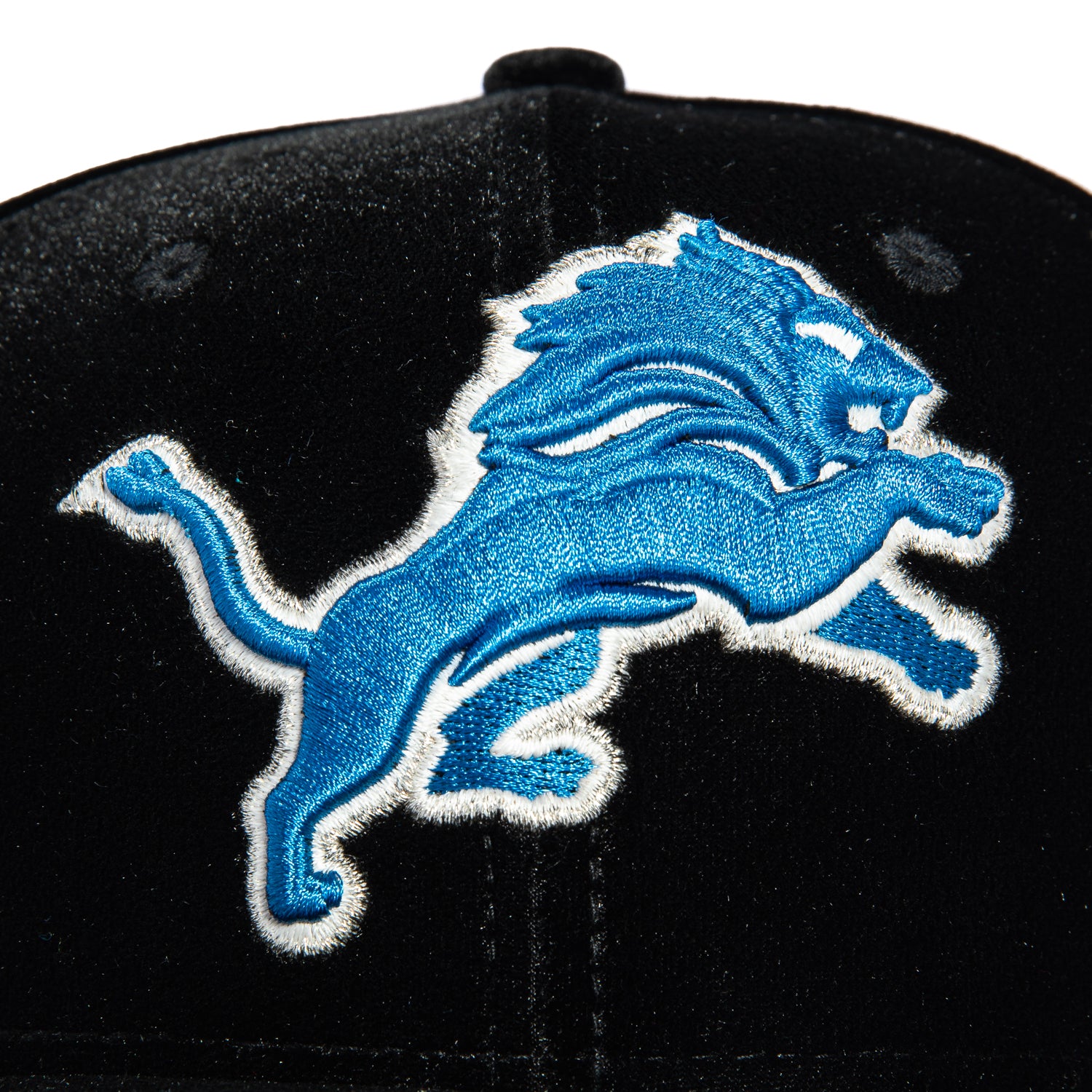 New Era 59Fifty Detroit Lions 75th Anniversary Patch Velvet Light