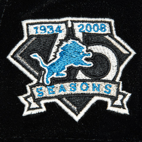 BASS SQUID LBL UV 5950 LIONS 75TH VELVET BLK New Era