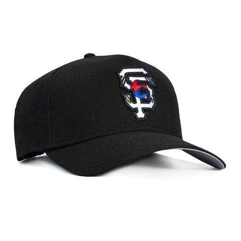 New Era 9Forty A-Frame San Francisco Giants Korean Flag Fill Snapback  Hat - Black New Era