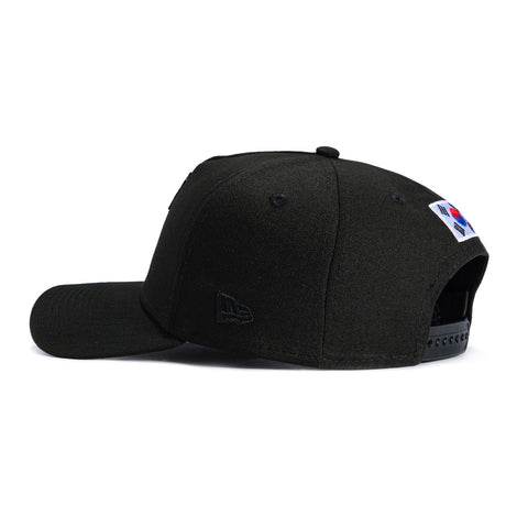 New Era 9Forty A-Frame San Francisco Giants Korean Flag Fill Snapback  Hat - Black New Era