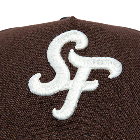 New Era 9Forty A-Frame San Francisco Giants 2025 City Connect Snapback  Hat - Brown, Black, Ivory New Era