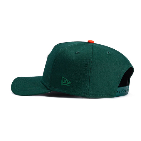 New Era 9Forty A-Frame San Francisco Giants 2025 City Connect Snapback Hat - Green, Ivory New Era