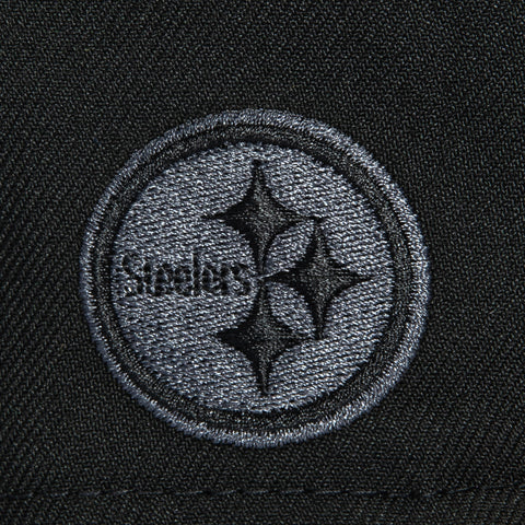 AF950 CARTOON STEELERS BLK SN New Era