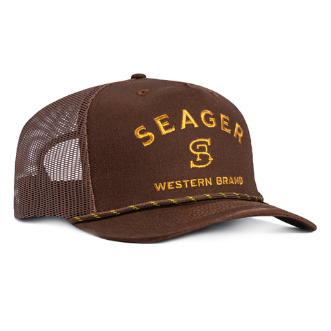 <div>SEAG BRANDED TRUCKER BRN SN</div> Seager