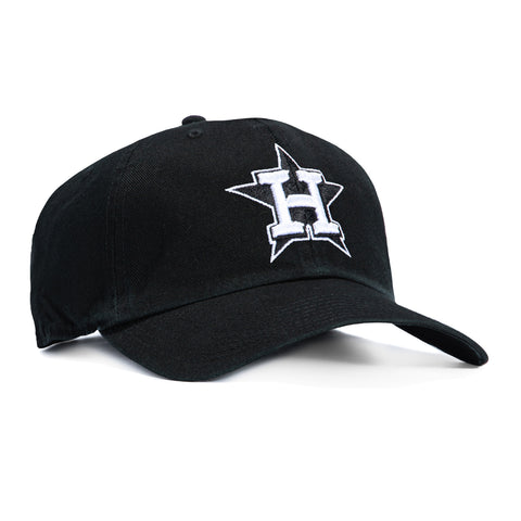 47 Brand Cleanup Houston Astros Adjustable Hat - Black, White 47 Brand