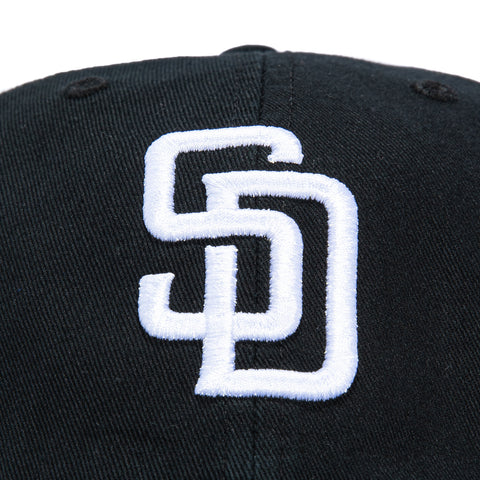 47 Brand Cleanup San Diego Padres Adjustable Hat - Black, White 47 Brand