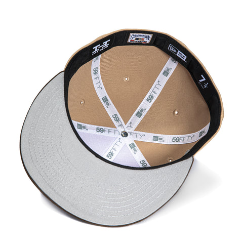 New Era 59Fifty San Francisco Giants 2007 All Star Game Patch Hat - Tan, Brown New Era