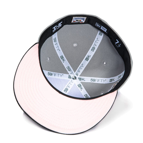 New Era 59Fifty Arizona Diamondbacks Inaugural Patch D Pink UV Hat - Grey, Black New Era