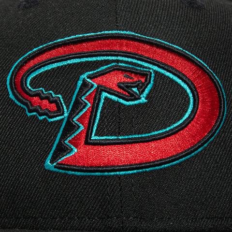 New Era 59Fifty Arizona Diamondbacks 1998 State 48 Patch D Hat - Black, Sedona Red, Teal New Era