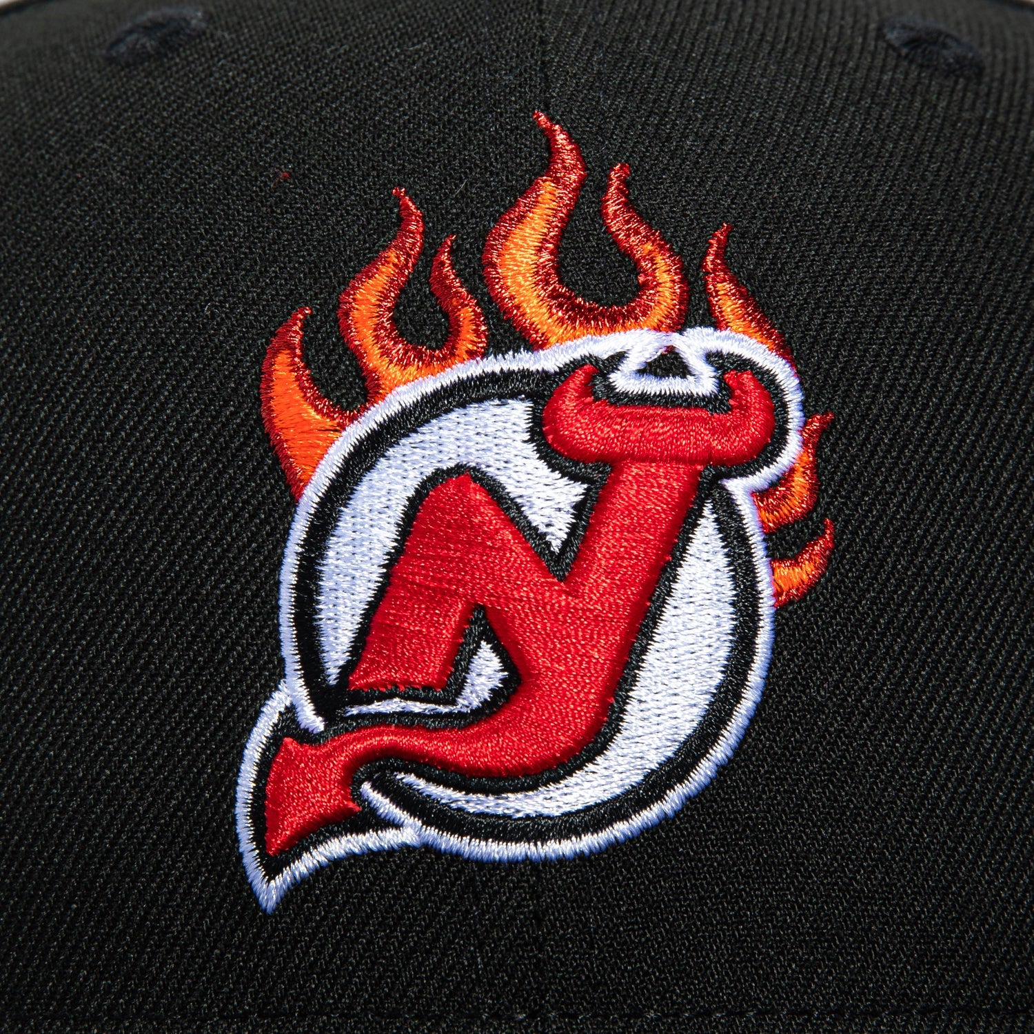 New Era 59Fifty New Jersey Devils Flame Hat - Black, Red – Hat Club