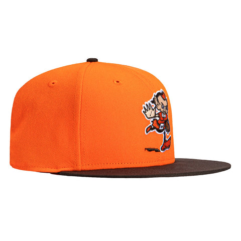 New Era 59Fifty Cleveland Browns Elf Hat - Orange, Brown New Era