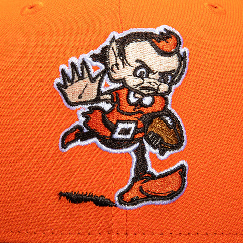 New Era 59Fifty Cleveland Browns Elf Hat - Orange, Brown New Era