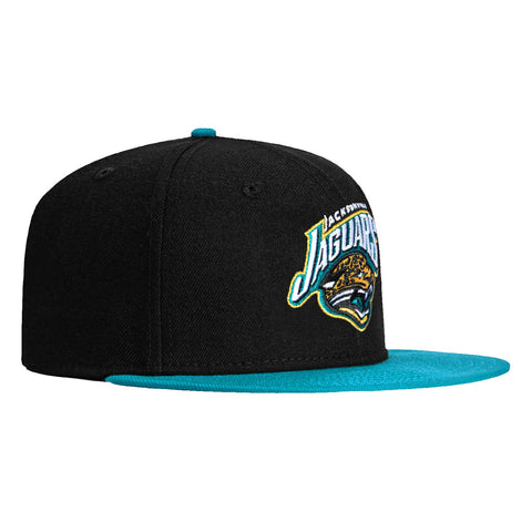 New Era 59Fifty Jacksonville Jaguars 1995 Hat - Black, Teal New Era