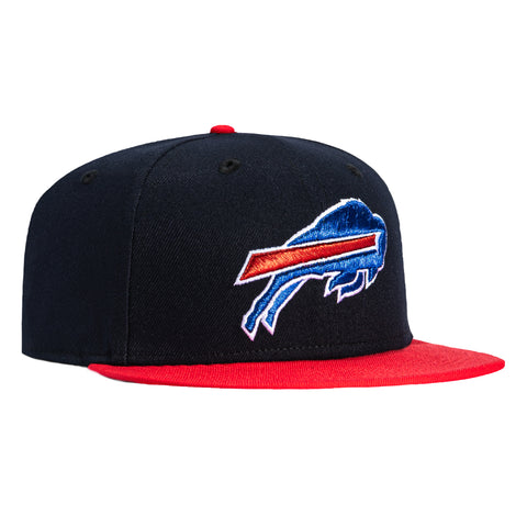 New Era 59Fifty Buffalo Bills Hat - Navy, Red New Era