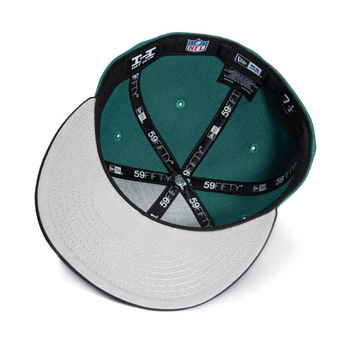 New Era 59Fifty Philadelphia Eagles Vintage Triangle Hat - Green, Black New Era