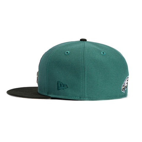 New Era 59Fifty Philadelphia Eagles Vintage Triangle Hat - Green, Black New Era