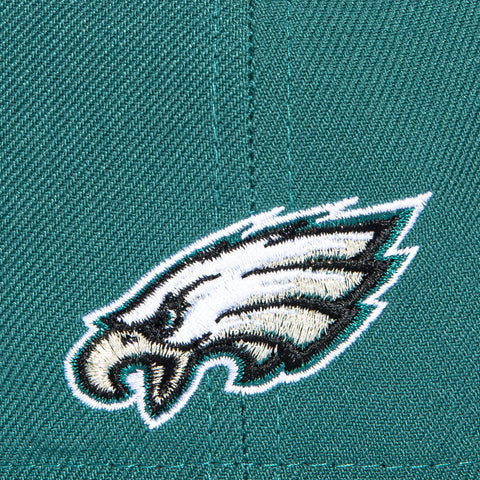 New Era 59Fifty Philadelphia Eagles Vintage Triangle Hat - Green, Black New Era