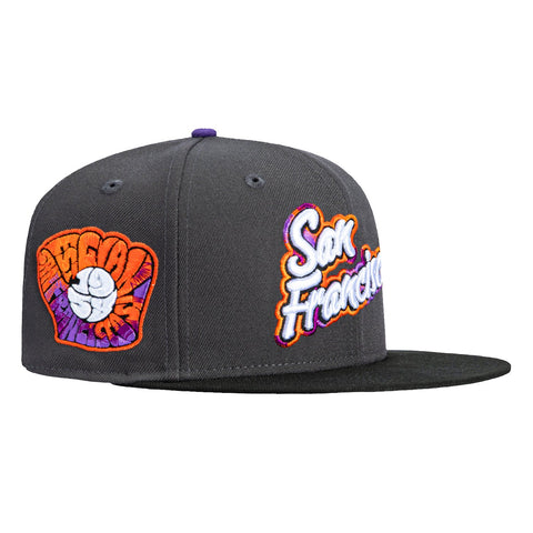 2TONE GIANTS CITY25 SCRIPT GPH/BLK New Era