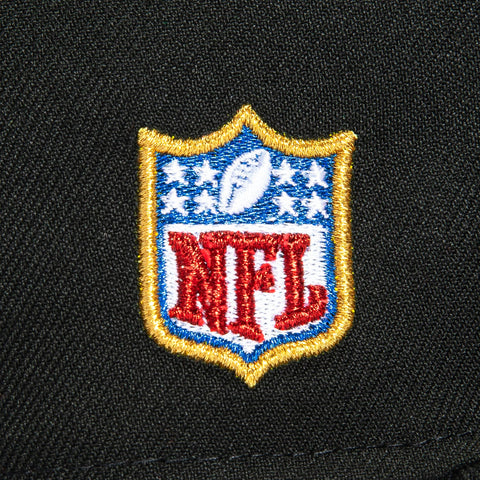 New Era 59Fifty San Francisco 49ers Script Hat - Black New Era
