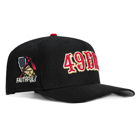 970 49ERS FAITHFUL WORD BLK New Era