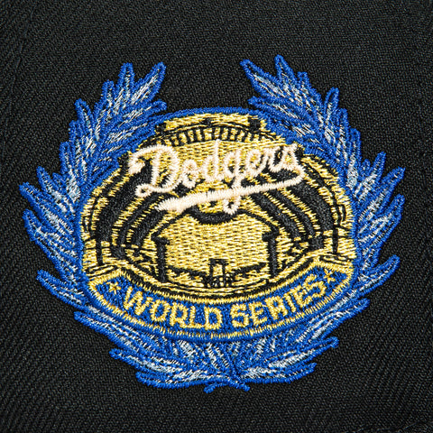 PANTHER 2TONE DODGERS WS63 BLK/GPH New Era