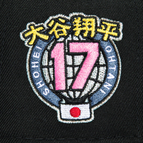 New Era 59Fifty Sakura Los Angeles Dodgers Shohei Ohtani 17 World Patch Hat - Black New Era