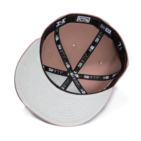 New Era 59Fifty Sakura Baltimore Orioles 1984 World Series Champions Patch Hat - Muave New Era