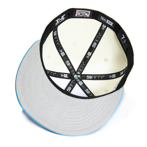 METALLIC 2TONE ASTROS 40TH SCRIPT WHT/LBL New Era