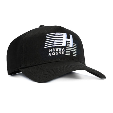 Huega House Legacy Snapback Hat - Black Huega House