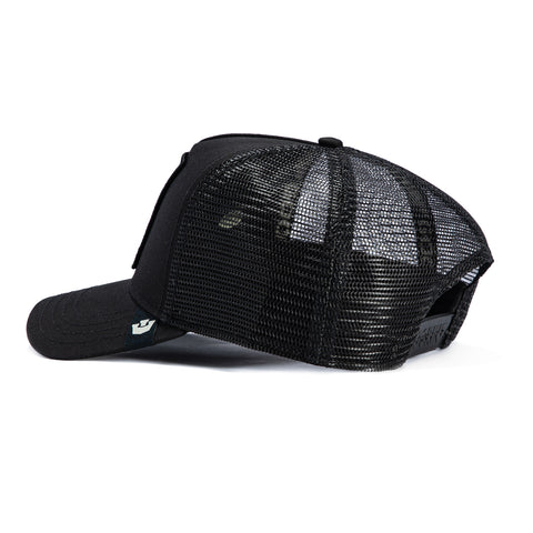 Goorin Bros Him Goat Adjustable Snapback Trucker Hat - Black Goorin Bros