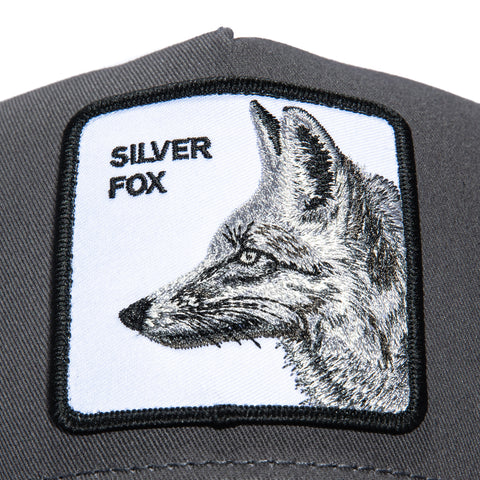 Goorin Bros Silver Fox Adjustable Snapback Trucker Hat - Grey Goorin Bros