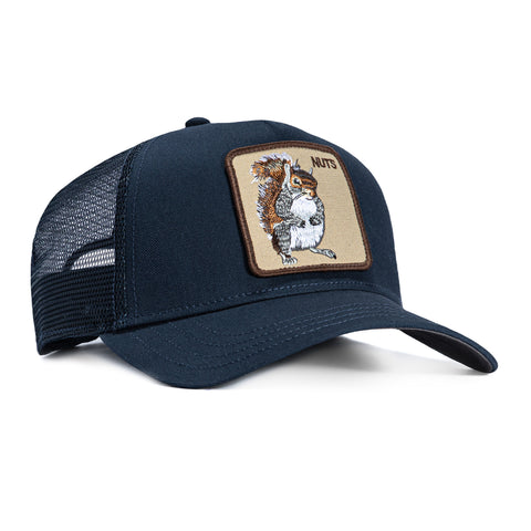 Goorin Bros Nuts Adjustable Snapback Trucker Hat - Navy Goorin Bros