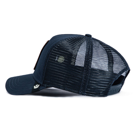 Goorin Bros Nuts Adjustable Snapback Trucker Hat - Navy Goorin Bros