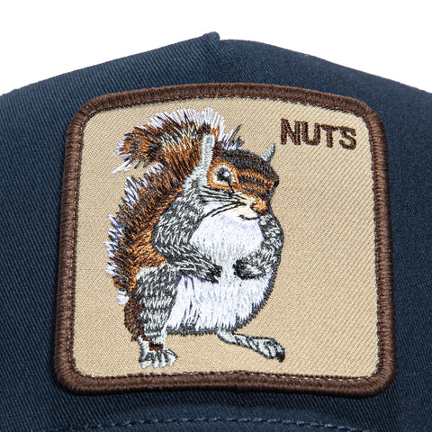 Goorin Bros Nuts Adjustable Snapback Trucker Hat - Navy Goorin Bros