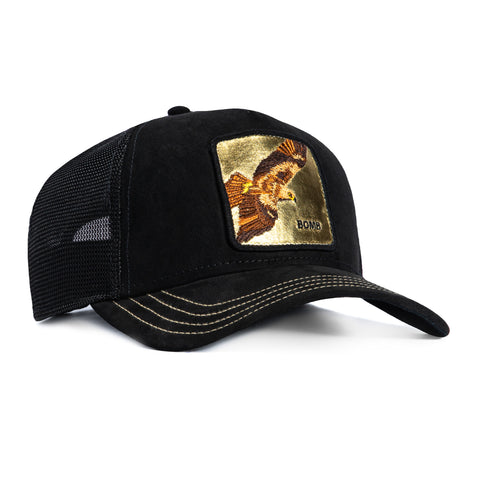Goorin Bros Golden Bomb Adjustable Snapback Trucker Hat - Black Goorin Bros