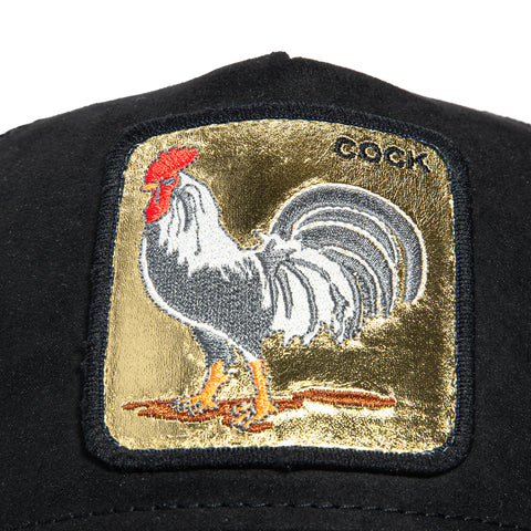 Goorin Bros Golden Rooster Adjustable Snapback Trucker Hat - Black Goorin Bros