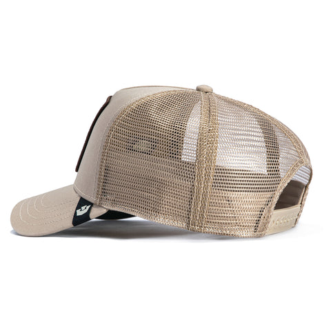 Goorin Bros The Outlaw Lizard Adjustable Snapback Trucker Hat - Khaki Goorin Bros