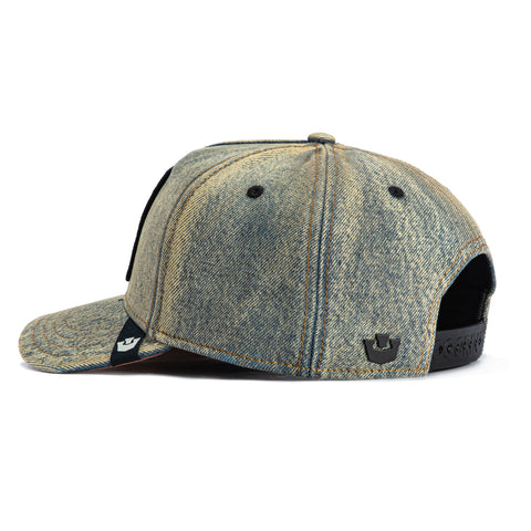 Goorin Bros Frequent Flyer Savage Adjustable Hat - Denim Goorin Bros