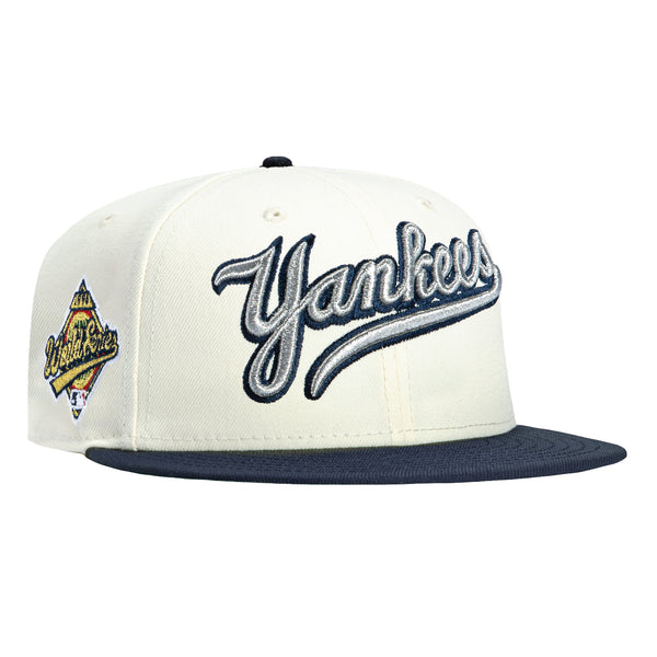 New Era 59Fifty New York Yankees 1996 World Series Patch Script