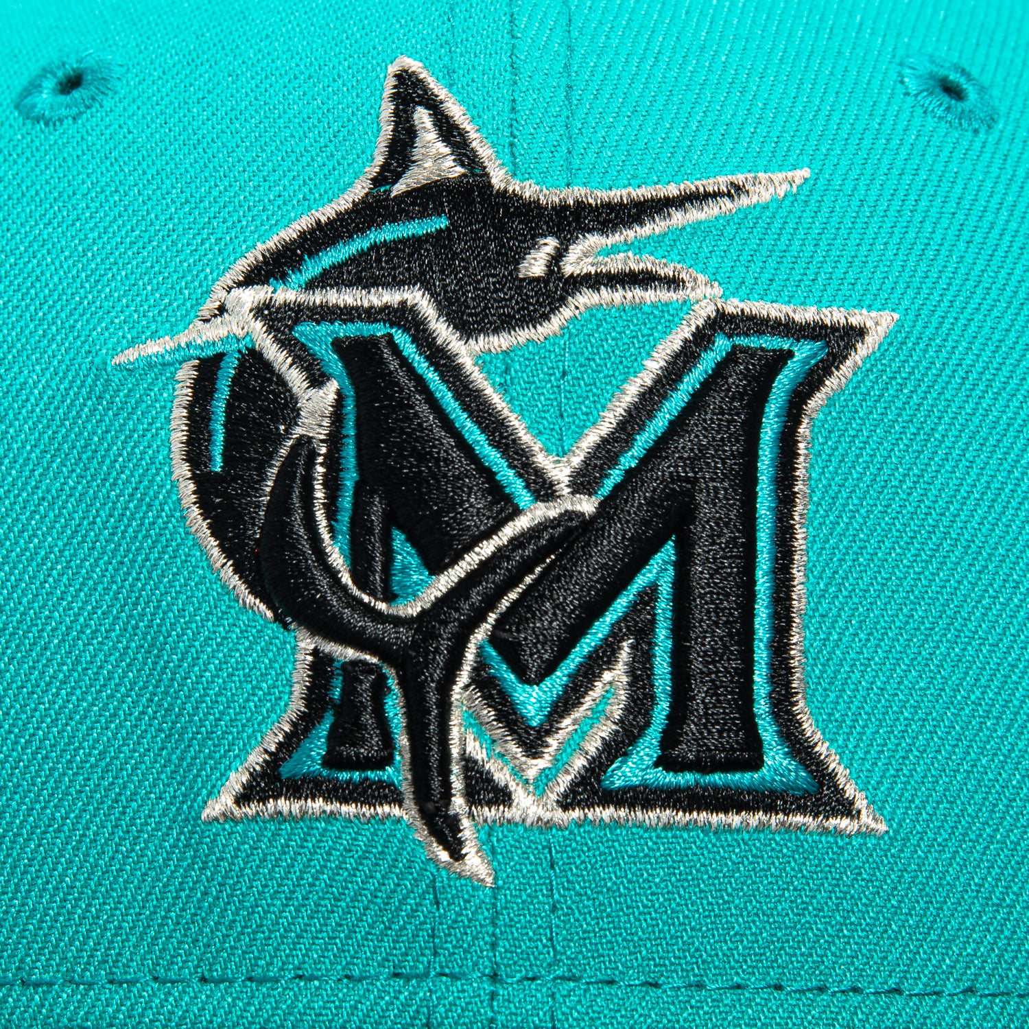 New Era 59Fifty Miami Marlins 2025 City Connect Hat - Teal, Black